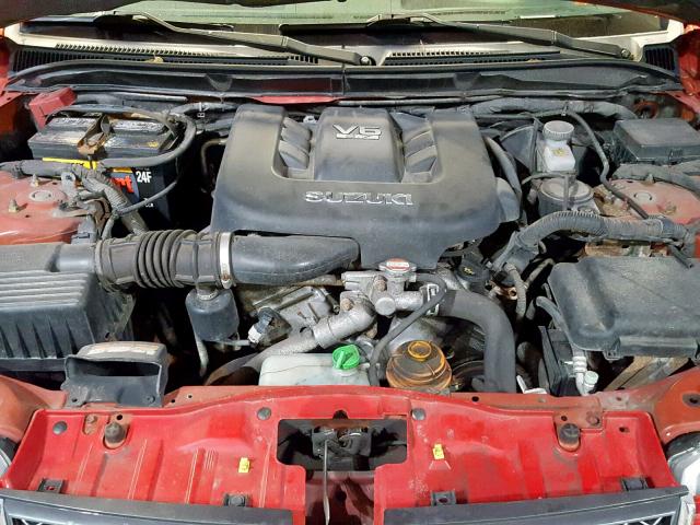 JS3TD943664102948 - 2006 SUZUKI GRAND VITA RED photo 7