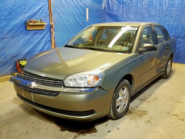1G1ZT528X5F129231 - 2005 CHEVROLET MALIBU LS GREEN photo 2