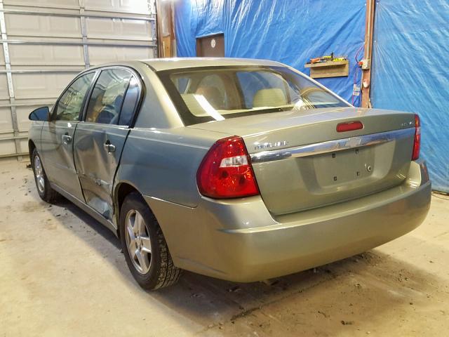 1G1ZT528X5F129231 - 2005 CHEVROLET MALIBU LS GREEN photo 3