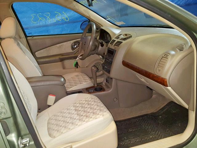 1G1ZT528X5F129231 - 2005 CHEVROLET MALIBU LS GREEN photo 5