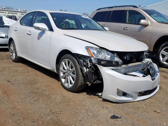 JTHCK262995034884 - 2009 LEXUS IS 250 WHITE photo 1