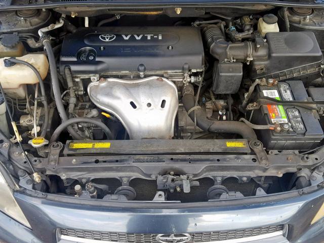 JTKDE177870157886 - 2007 TOYOTA SCION TC ნაცრისფერი ფოტო 7