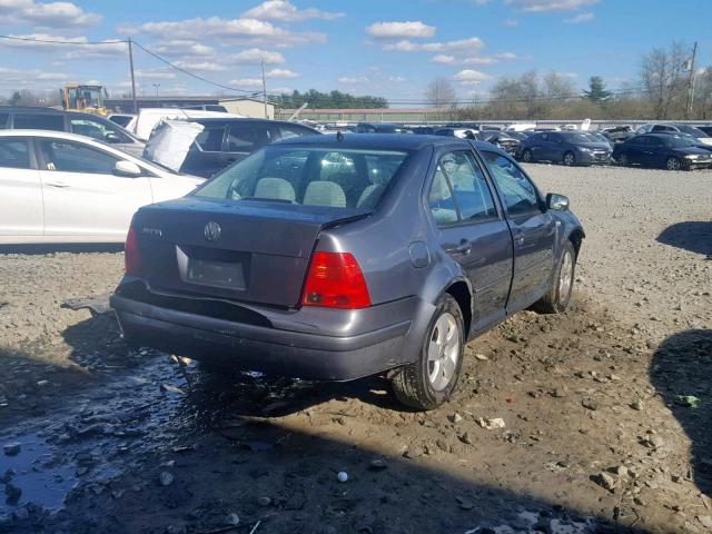 3VWSK69MX3M075265 - 2003 VOLKSWAGEN JETTA GLS GRAY photo 4