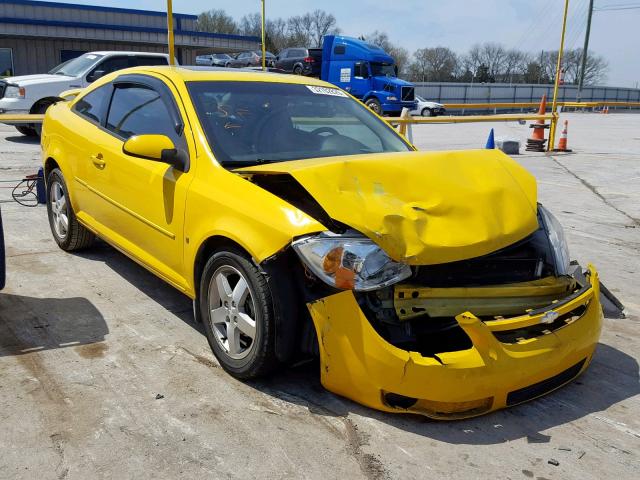 1G1AL15F967783052 - 2006 CHEVROLET COBALT LT YELLOW photo 1