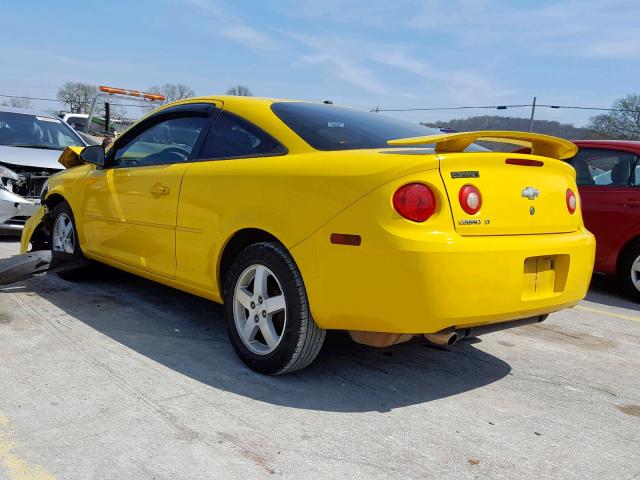 1G1AL15F967783052 - 2006 CHEVROLET COBALT LT YELLOW photo 3