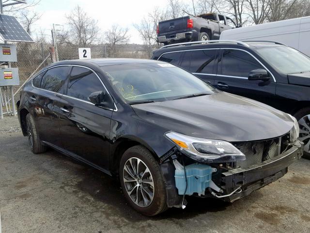 4T1BK1EB8JU272319 - 2018 TOYOTA AVALON XLE BLACK photo 1
