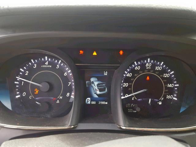 4T1BK1EB8JU272319 - 2018 TOYOTA AVALON XLE BLACK photo 8