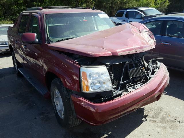 3GYEK62N16G114678 - 2006 CADILLAC ESCALADE E BURGUNDY photo 1