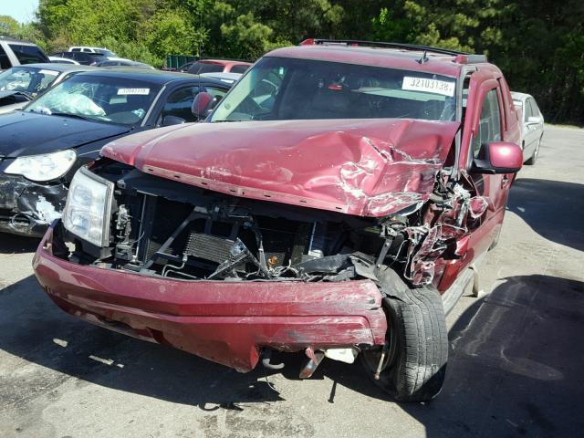 3GYEK62N16G114678 - 2006 CADILLAC ESCALADE E BURGUNDY photo 2