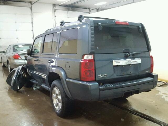 1J8HG58267C584651 - 2007 JEEP COMMANDER 灰色 照片 3