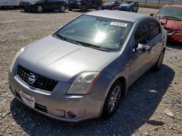 3N1AB61E58L633297 - 2008 NISSAN SENTRA 2.0 GRAY photo 2