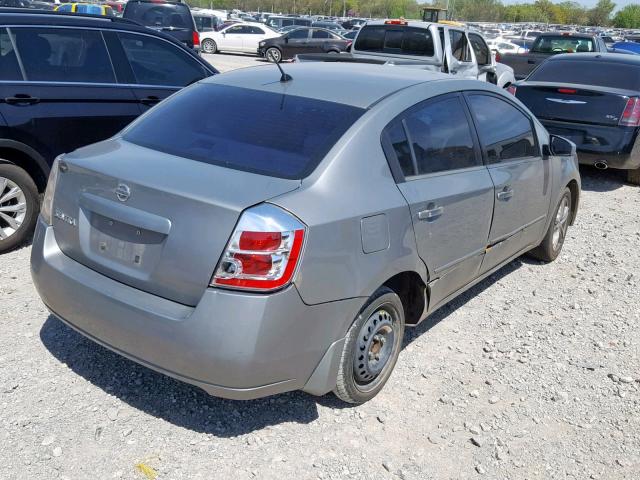 3N1AB61E58L633297 - 2008 NISSAN SENTRA 2.0 GRAY photo 4