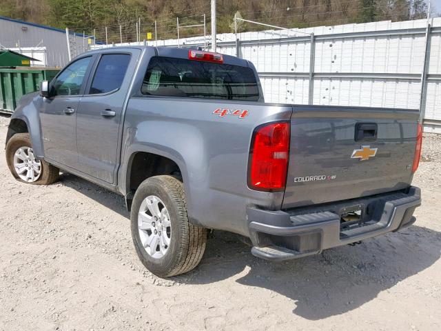 1GCGTCEN0J1284706 - 2018 CHEVROLET COLORADO L GRAY photo 3