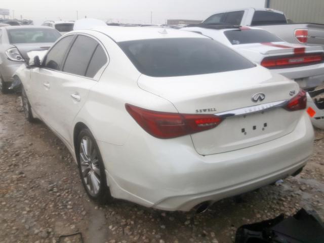 JN1EV7AP9JM365222 - 2018 INFINITI Q50 LUXE  photo 3