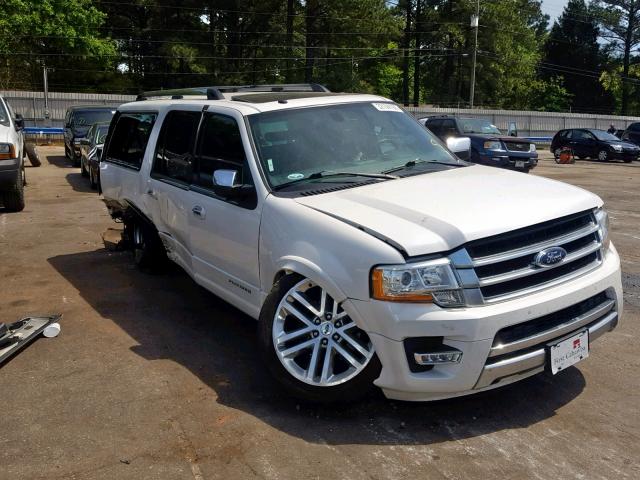 1FMJK1LT8HEA10747 - 2017 FORD EXPEDITION WHITE photo 1