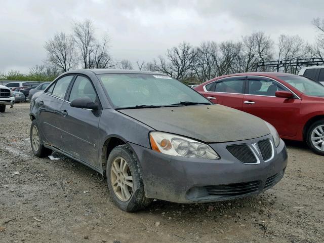 1G2ZF55B564268805 - 2006 PONTIAC G6 SE GRAY photo 1