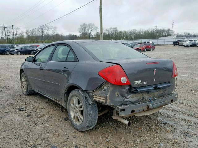 1G2ZF55B564268805 - 2006 PONTIAC G6 SE GRAY photo 3