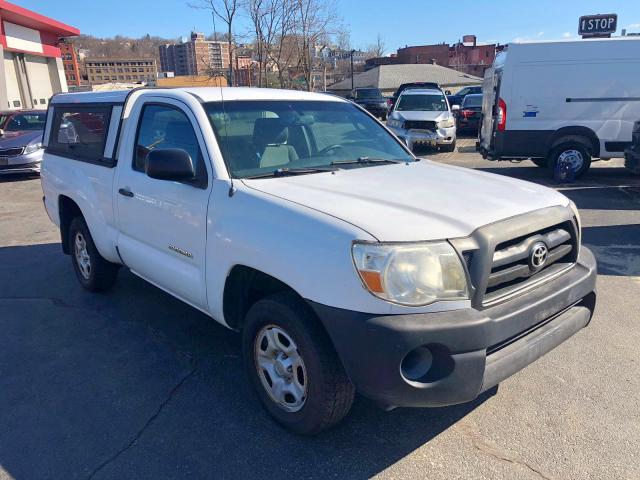 5TENX22N37Z393704 - 2007 TOYOTA TACOMA WHITE photo 1