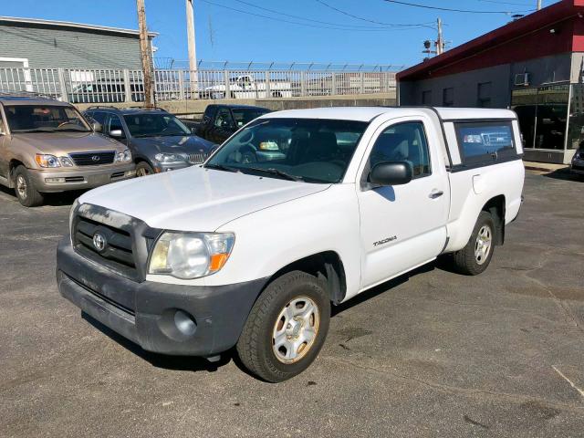 5TENX22N37Z393704 - 2007 TOYOTA TACOMA WHITE photo 2