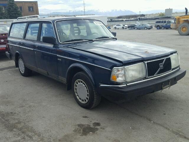 YV1AA8857L1876590 - 1990 VOLVO 240 BASE BLUE photo 1