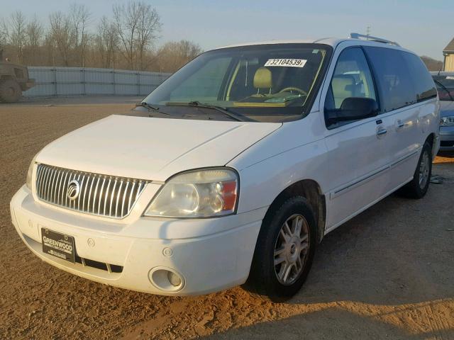 2MRDA22267BJ01641 - 2007 MERCURY MONTEREY L WHITE photo 2