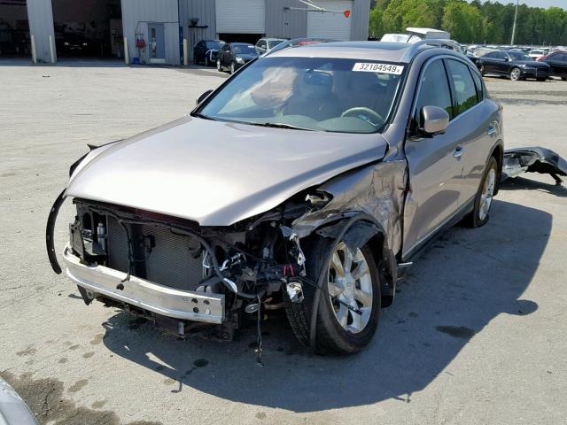 JN1AJ0HR9AM755164 - 2010 INFINITI EX35 BASE SILVER photo 2