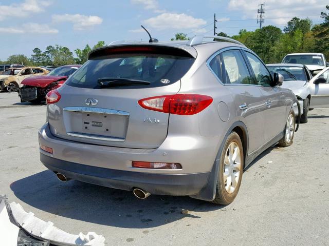 JN1AJ0HR9AM755164 - 2010 INFINITI EX35 BASE SILVER photo 4