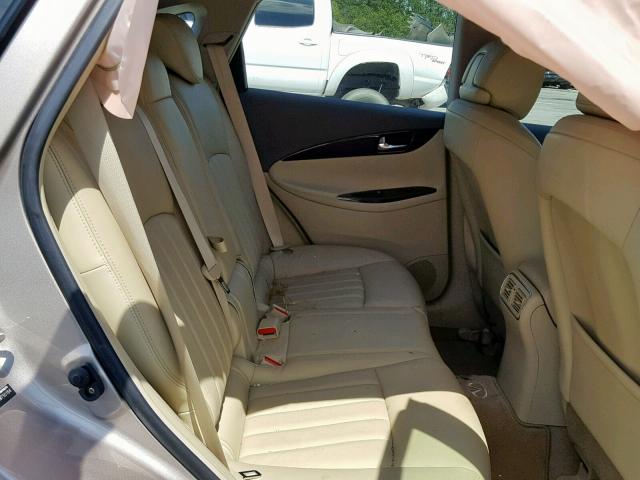 JN1AJ0HR9AM755164 - 2010 INFINITI EX35 BASE SILVER photo 6