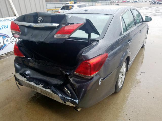 4T1BK3DB4BU375851 - 2011 TOYOTA AVALON BASE  photo 4