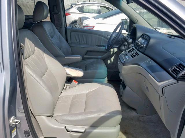 5FNRL38767B093295 - 2007 HONDA ODYSSEY EX GRAY photo 5