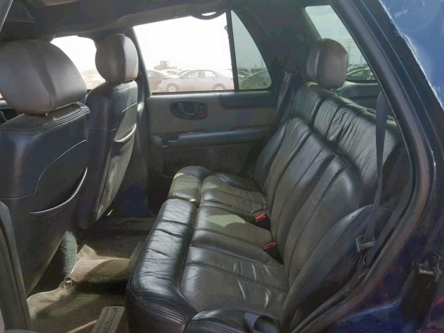 1GNDT13W9Y2315868 - 2000 CHEVROLET BLAZER BLUE photo 6