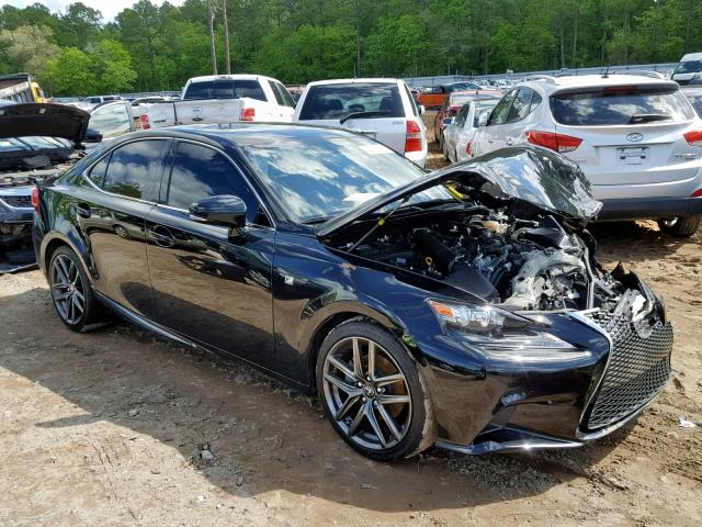 JTHBF1D24F5057546 - 2015 LEXUS IS 250 BLACK photo 1