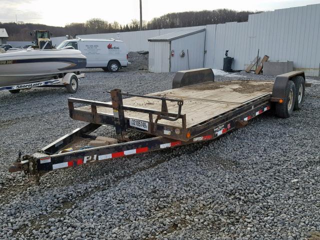 4P5T62228F1231999 - 2015 PJ TRAILER BLACK photo 2