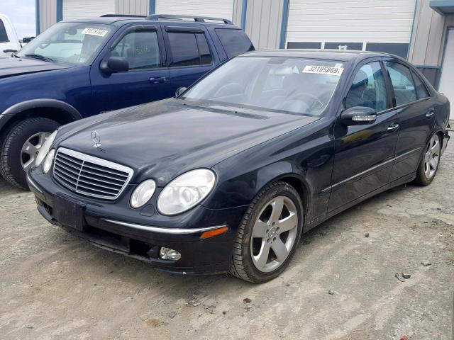 WDBUF65J23A275063 - 2003 MERCEDES-BENZ E 320 BLACK photo 2