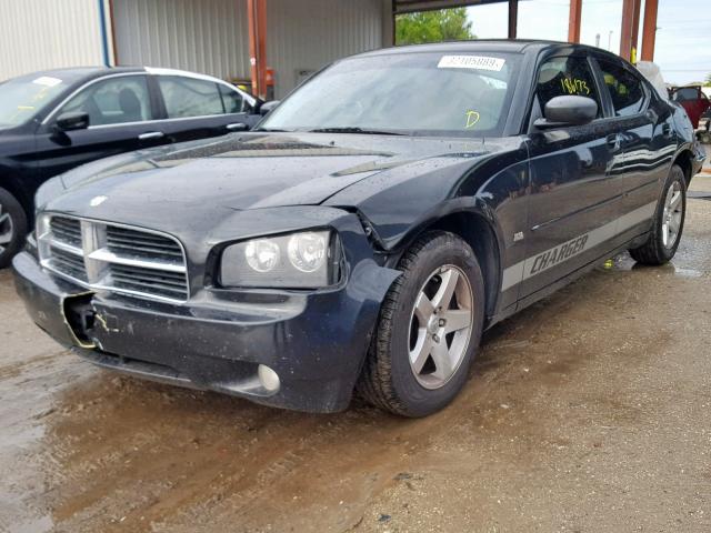 2B3CA3CV6AH253292 - 2010 DODGE CHARGER SX BLACK photo 2