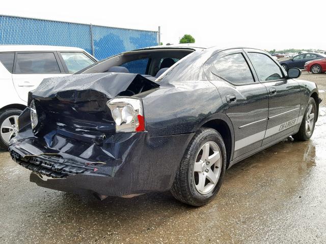 2B3CA3CV6AH253292 - 2010 DODGE CHARGER SX BLACK photo 4