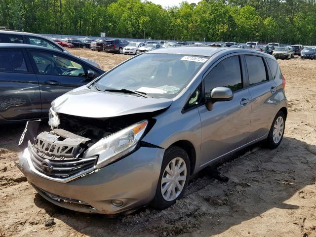 3N1CE2CP5EL399925 - 2014 NISSAN VERSA NOTE GRAY photo 2