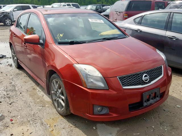 3N1BB6AP1AL650254 - 2010 NISSAN SENTRA SE- RED photo 1