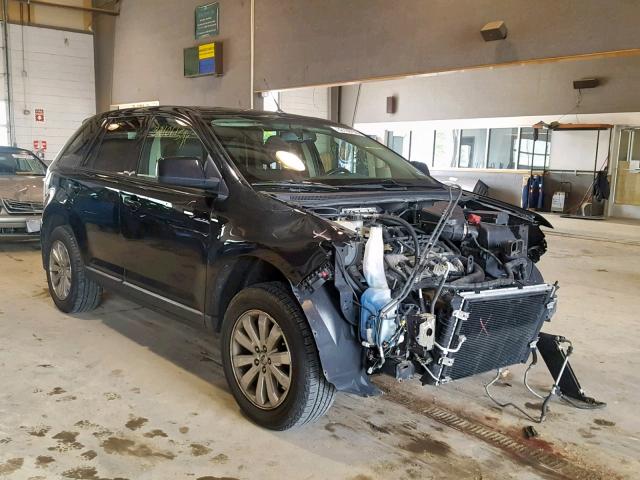 2FMDK3JC6ABB67609 - 2010 FORD EDGE SEL BLACK photo 1