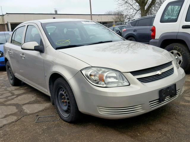 1G1AT58H897197502 - 2009 CHEVROLET COBALT LT TAN photo 1