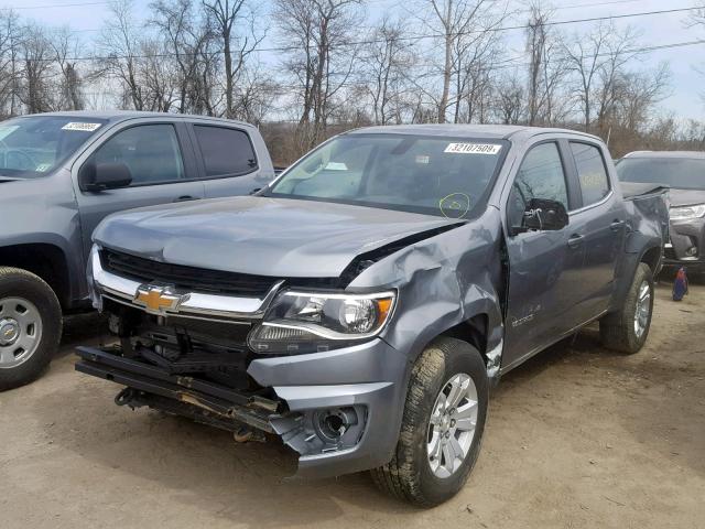 1GCGTCEN6J1115189 - 2018 CHEVROLET COLORADO L GRAY photo 2