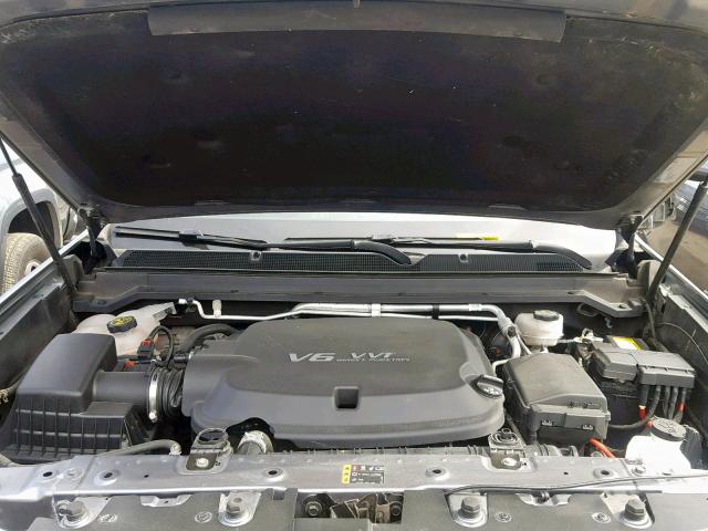 1GCGTCEN6J1115189 - 2018 CHEVROLET COLORADO L GRAY photo 7