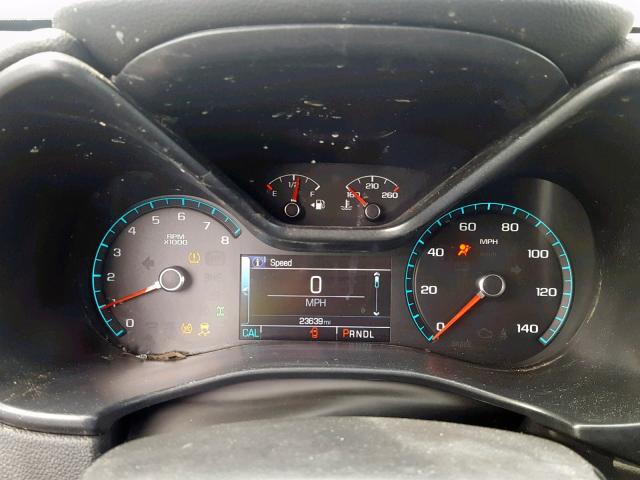 1GCGTCEN6J1115189 - 2018 CHEVROLET COLORADO L GRAY photo 8