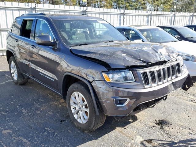 1C4RJEAG0FC125410 - 2015 JEEP GRAND CHER GRAY photo 1