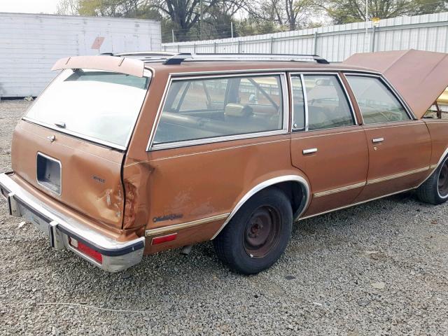 1W35H9D413764 - 1979 CHEVROLET MALIBU CLA BROWN photo 9