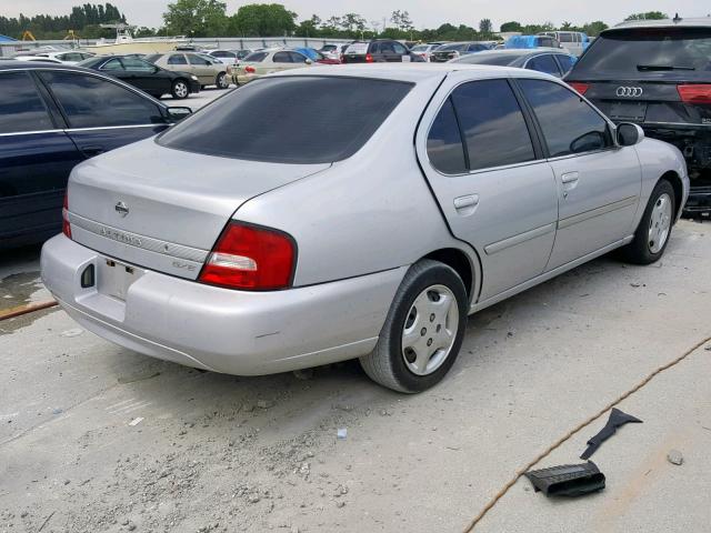 1N4DL01D8YC199230 - 2000 NISSAN ALTIMA XE SILVER photo 4