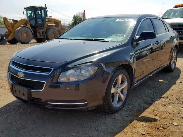 1G1ZF575X9F208104 - 2009 CHEVROLET MALIBU HYB 黑色 照片 2