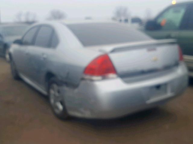 2G1WB57K591319008 - 2009 CHEVROLET IMPALA LS SILVER photo 3