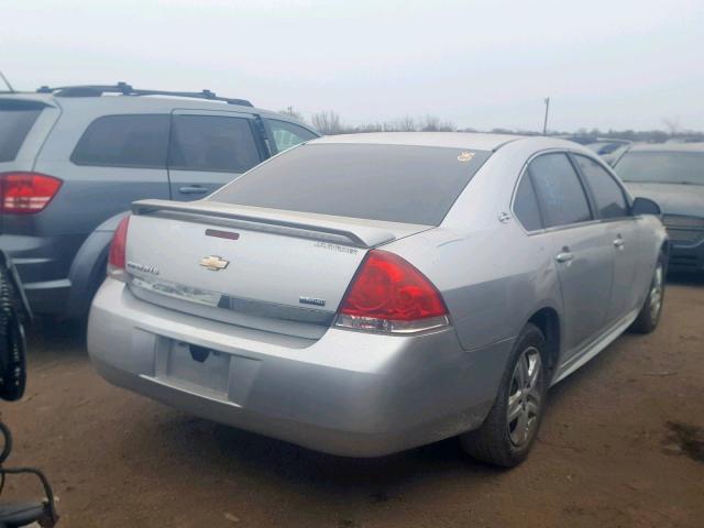 2G1WB57K591319008 - 2009 CHEVROLET IMPALA LS SILVER photo 4