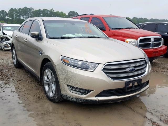 1FAHP2E8XJG118631 - 2018 FORD TAURUS SEL GOLD photo 1